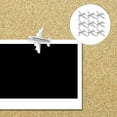 thumbnail image 3 of LEEYNEER 30 Pcs Punaises en Métal en Forme d'Avion, 3 of 6