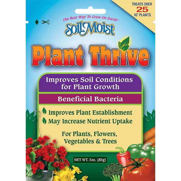 Plant Thrive 3oz Bag Beneficial Bacteria Soil Additive for Plants Flowers Trees
