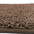 thumbnail image 2 of Kashi Home Layla 3 Piece Bath Rug Set Chocolate, 2 of 2