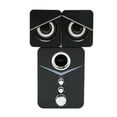 thumbnail image 3 of Computer Speaker Set With 3 High Power Speakers Sound System With Ice Blue Ambient Light Multimedia Speaker System Deep Bass 2.1 Channel For Party, 3 of 8