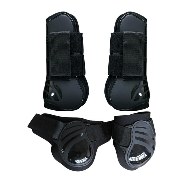 Botas ligeras de neopreno para deportes al aire libre: botas transpirables para tendones y nudos de caballo que soportan y las piernas, M Sunnimix Bota de tendón de caballo