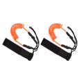 thumbnail image 1 of Kayak Paddle Board Leash SUP Paddle Stretchable Leash Kayak Surfboard Safety Rope Paddle Anti Lost Leash, 1 of 8