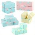 thumbnail image 4 of Plastic 4cm Stress Reliever Pocket Cube Infinite Magic Cube Gift Relaxation Toy, 4 of 9