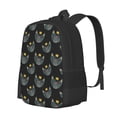 thumbnail image 1 of Sikiie Faces Of The Cat Print Simple Backpack, Large Capacity Adjustable Shoulder Strap Campus Backpack Travel Sports Bag, Unisex, 1 of 6