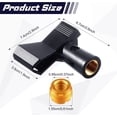 thumbnail image 2 of HSHDLDF Clips Micro pour Stands 4 Pièces Microphone Clip Titulaire avec 4 Adaptateurs Réglable Microphone Titulaire Sans Fil Pince de Support de Micro pour Support de Micro avec 5/8 Pouces Mâle à 3/8 Pouces Femelle Adaptateur, 2 of 7