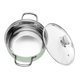 thumbnail image 5 of unbranded Olla Grande De Acero Inoxidable Con Verde Ideal Para Y Fideos, 5 of 8