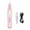 Pink, variant on Cordless Foot Trimmer Portable USB Rechargeable Cat Paw Shaver Convenient Waterproof Dog Clippers ,Low Noise Pet Groomig Kit