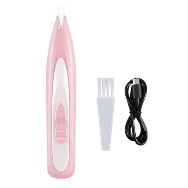 Tondeuse pour Pieds Sans Fil Portable Rechargeable par USB Rasoir pour Pattes de Chat Pratique Étanche Tondeuses pour Chiens