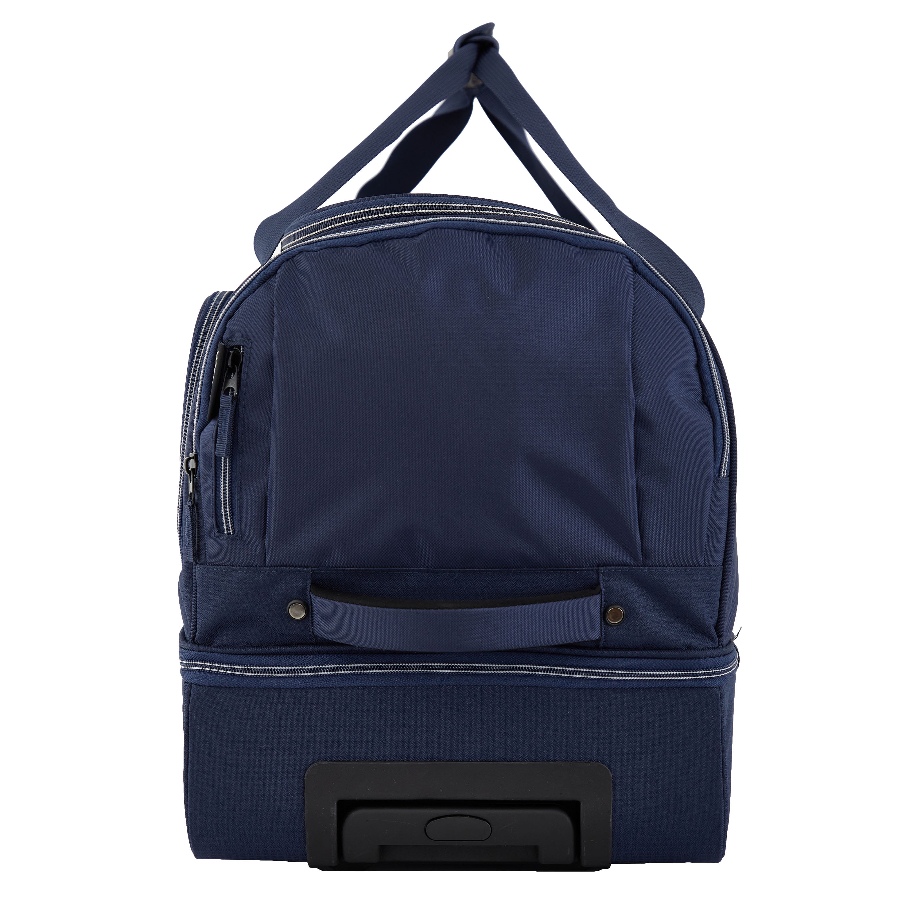 (2 pack) Wrangler Large 30" Drop-Bottom Rolling Travel Duffel - Navy Blue