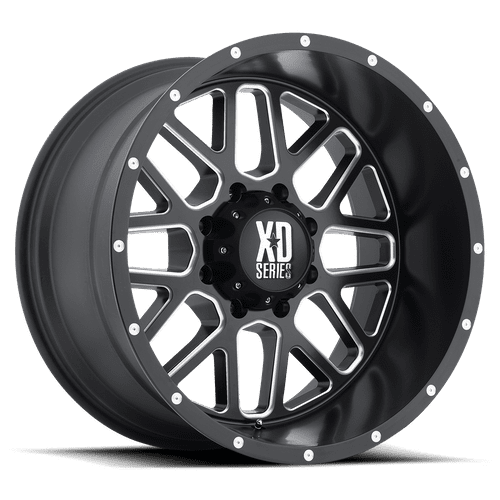 XD Series XD820 Grenade, 22x12 with 6 on 5.5 Bolt Pattern - Black ...