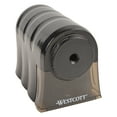 thumbnail image 2 of Westcott Classic Desktop Electric Pencil Sharpener, Single Hole, Gray, 1-Count, 2 of 8