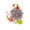 Gray_A, variant on Kiddiway Happy Monkey Baby Hedgehog Musical Pull Toy - Cute Plushies, Plush Figurine Hedgehog, Baby Rattles & Plush Rings, Bell Rattle, Sensory Play, Stroller Car Hanging,Gray