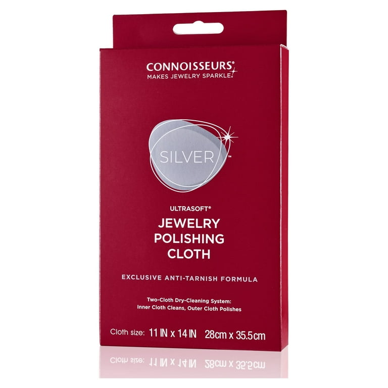 Connoisseurs Silver Jewelry Cleaner Tarnish Remover 8Oz. Silver Dip