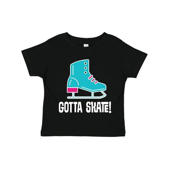 Inktastic Ice Skating Gotta Skate Boys or Girls Toddler T-Shirt