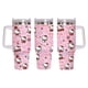 thumbnail image 2 of Hello Kitty Vaso Stanley aislado genérico, 1 juego de vaso de 40 onzas con asa y tapa de popote, taza aislada reutilizable de acero inoxidable para botella de agua, vaso de 40 onzas con asa, 2 of 3
