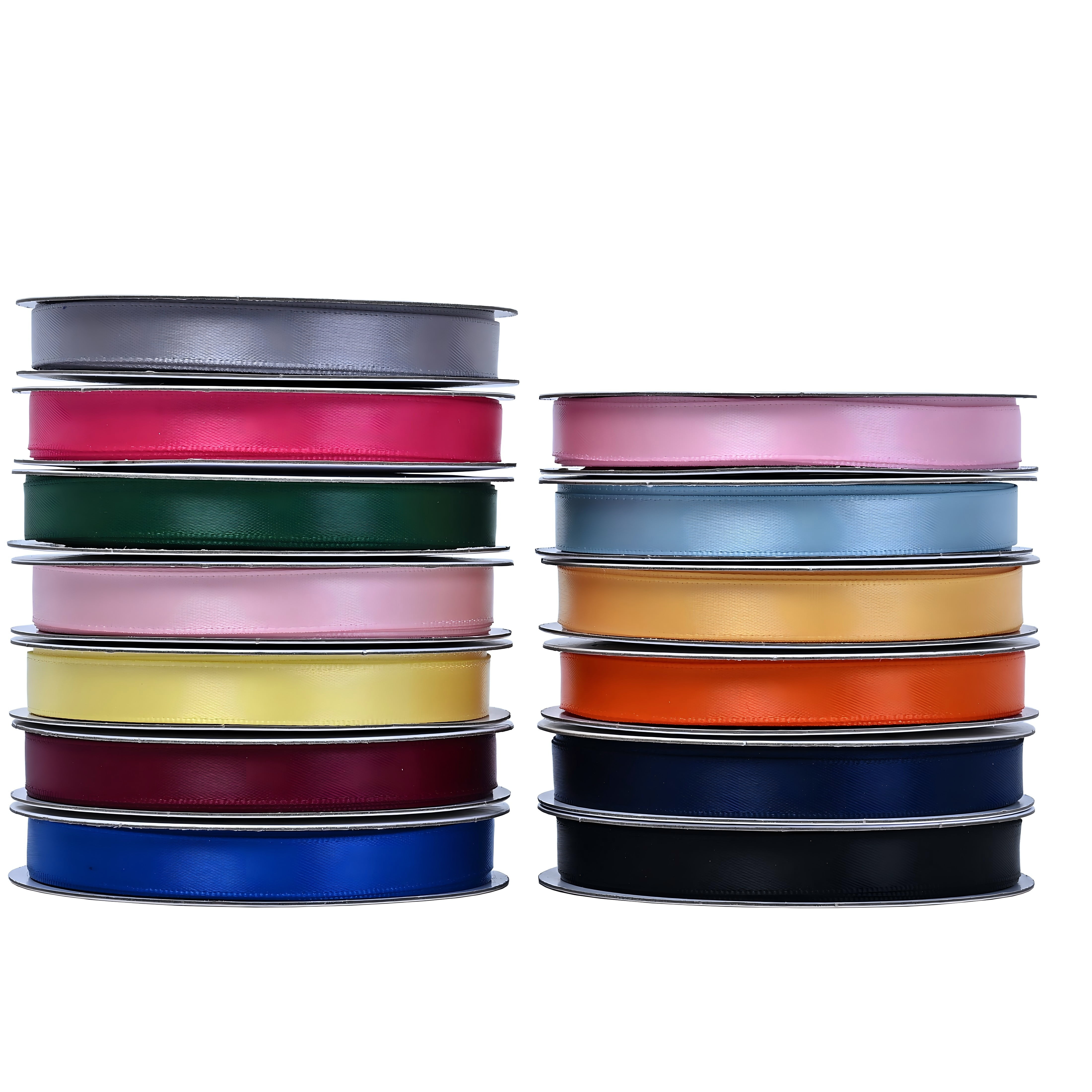 Gwen Studios 3/8" Orange Satin Ribbon, 7 Yards
