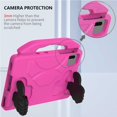 thumbnail image 5 of HCTian Case Compatible with Samsung Galaxy Tab A 10.1 2019 Model (SM-T510/T515) Kids Case,Lightweight EVA Foam Bumper Protective Shockproof Cases Handle Stand Cover, 5 of 6