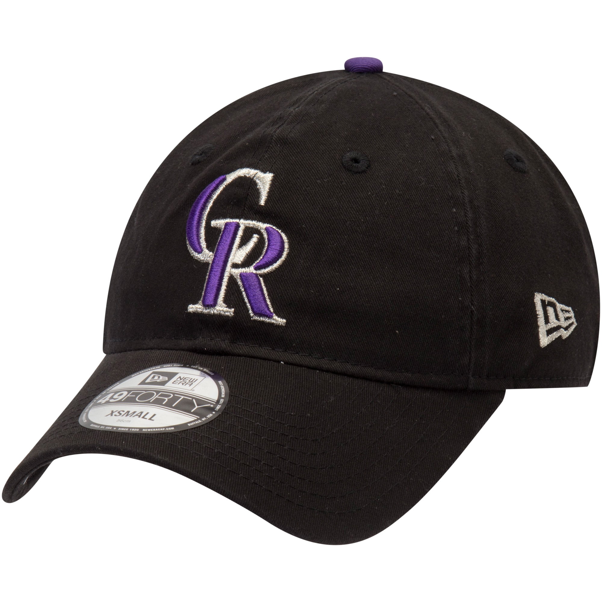 Men's New Era Black Colorado Rockies 