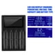 thumbnail image 4 of Cargador inteligente LCD, Liitokala Lii pD4 Cargador de batería LCD Cargador de batería LCD Los mejores materiales, 4 of 8