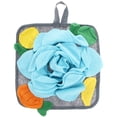 thumbnail image 1 of Miangastore 1pc Rabbit Foraging Mat Funny Interactive Nose Work Small Animal Feeding Mat, 1 of 9