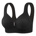 thumbnail image 1 of Plebaso Womens Wireless Bras Full Coverage Padded Everyday Bras Comfort Wide Strap Bralettes for Women, 1 of 3