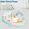 Baby Game Pad Music Pedal Piano Music Fitness Rack Crawling Mat With Hanging Toy