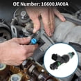 thumbnail image 2 of Inyector de combustible para Nissan Altima 2.5 2010-2012 Coincidencia de flujo No. 16600JA00A Boquilla de combustible Negra 1 Pc, 2 of 7