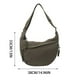thumbnail image 1 of Yhmxh Bolso de hombro grande de nailon, bandolera, bandolera para mujer, bolso de media bolsa, bolso holgado, bolsos de hombro para mujer, bolso de hombro para estudiantes, bolso de tela de moda., 1 of 6