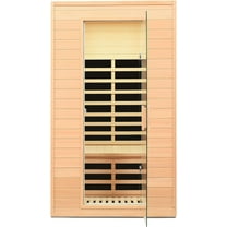 2 Person Infrared Sauna, Low EMF Far Infrared Sauna, Canadian Hemlock Wood Sauna for Home 1500W Indoor Sauna Home Spa Sauna with Bluetooth Speakers, Reading Lights, Roof Vent, Tempered Glass