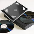 thumbnail image 4 of Moluckfu 8Ud Caja De Plástico Transparente Para Almacenamiento De Discos Cd, 4 of 8