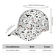 thumbnail image 2 of Fotbe Cute Cat Gorro Clásico de Béisbol, Gorra Ajustable con Broche Snapback, Gorro de Exterior de Algodón Suave, 2 of 6