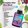 thumbnail image 5 of Multi Collagen Peptides Type I II III V X Capsules with Biotin Keratin Hyaluronic Acid, 14-in-1 Anti Aging Support for Hair Skin Nails & Joint Health, 90 Vegan Capsules with Vitamin C Zinc MSM, 5 of 6