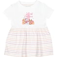 thumbnail image 3 of Inktastic 1st Christmas in Pink Girls Baby Dress, 3 of 5