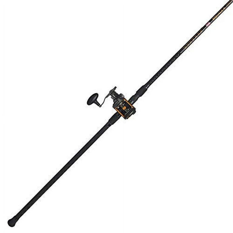 PENN 6'6 Squall II Level Wind Saltwater Rod and Reel Fishing Combo,  1-Piece Fishing Rod, Black/Gold : Sports & Outdoors 