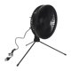 thumbnail image 3 of Ventilador solar para acampar con trípode IP67, ventilador portátil ajustable a prueba de agua con panel solar de 10 W para acampar al aire libre, 3 of 5