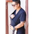 thumbnail image 3 of Camisa de papá, portabebés, canguro, chaleco con bolsillo grande, camiseta, camisa unida para el cuidado de los hombres, portabebés Ne, 3 of 4