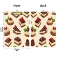 thumbnail image 5 of FORMRS Acrylic Clipboard with Low Profile Clip Standard A4 Letter Size, 12.5" x 9", Strawberry Cake, 5 of 8