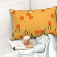 thumbnail image 4 of KLL Honeycomb Pillow Covers Envelope Closure,Super Soft and Cozy Fuzzy Fleece Pillow Case Cover (No pillow core） 14"x20", 4 of 5