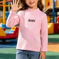 thumbnail image 7 of Hurxie Girls Half Turtleneck Long Sleeve Knit Slim Sweater Pullover Tops 3-4 Years, 7 of 7