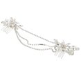 thumbnail image 1 of 1Pc Wedding Rhinestone Hair Comb Pretty Bridal Headpiece Women Hair Accessory, 1 of 7