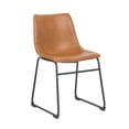 thumbnail image 4 of Modern Ani Armless Dining Chairs – Upholstered, Sleek Mid-Century Design, Sturdy Build Set of 2, 4 of 5