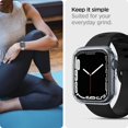 thumbnail image 2 of Thin Fit Designed for Apple Watch Series 8/7 (45mm) Case - Crystal Clear, 2 of 5