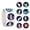 color5, variant on 500pcs Eevee Stickers for Birthday Party Supplies