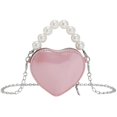 thumbnail image 1 of Heart Shaped Purse Fashion Small Crossbody Bag Heart-shaped Evening Crossbody Handbag, 1 of 4