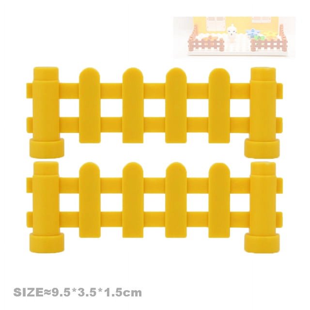 Big Size Building Blocks House Structure Parts Pillar Fence Bridge Column Assemble Bricks Educational Toys For Children Gift