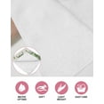thumbnail image 6 of St. Patrick's Kitchen Dish Towels for Drying Dishes Set of 2, Luck Shamrocks Eucalyptus Leaves Flowers Vintage Waffle Weave Microfiber Hand Tea Bathroom Towels Quick Dry & Absorbent Towel 15.7x23.6, 6 of 7