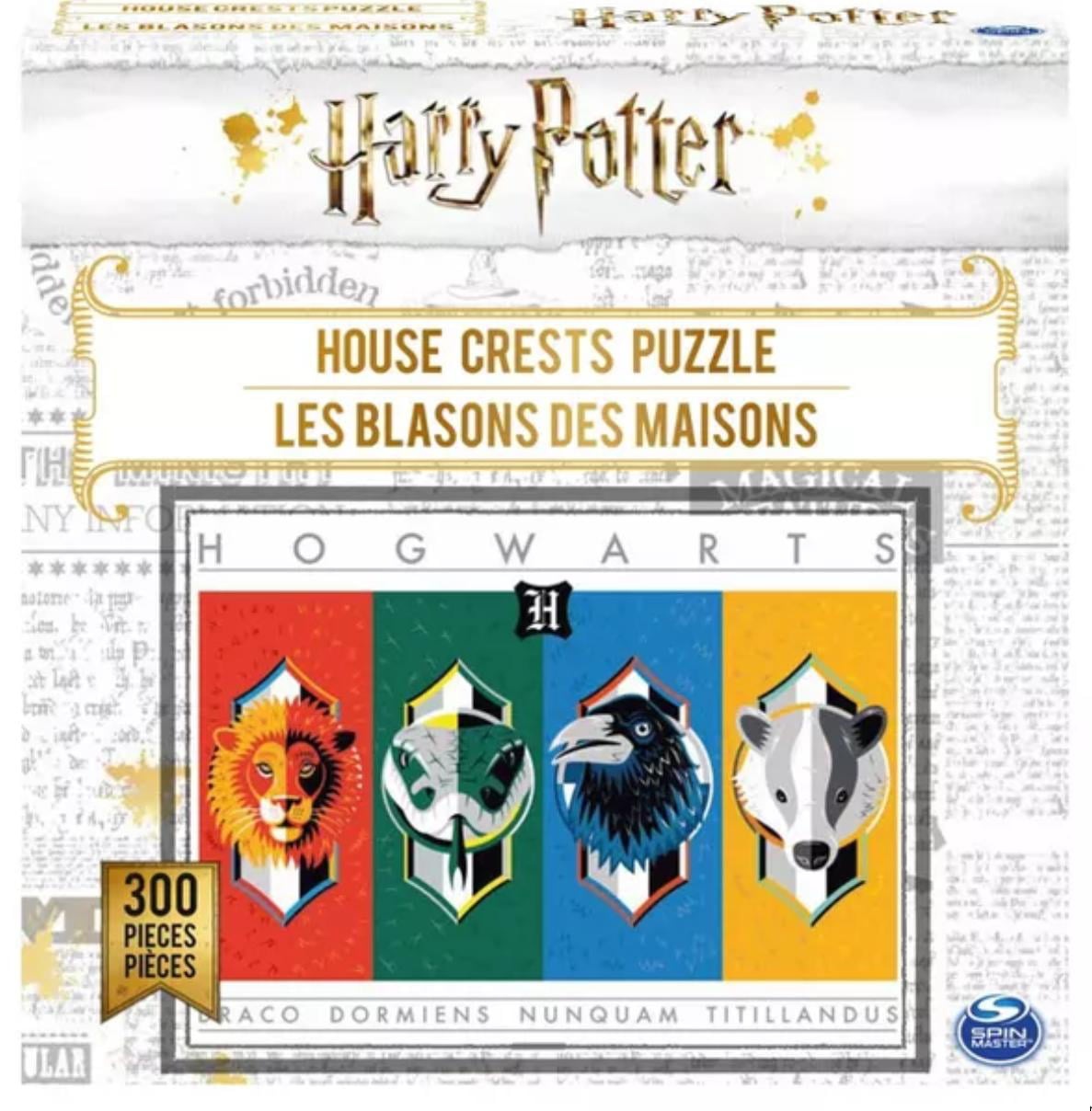 Harry Potter House Crests Puzzle 300pieces Spin Master for sale online 