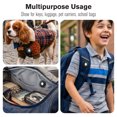 thumbnail image 2 of Vena 1 Pack For Apple AirTag Holder For Kids, AirTag Kids Hidden Silicone Case with Invisible Pin for Child/Elderly/Pets Collar/Shoe, Black, 2 of 9