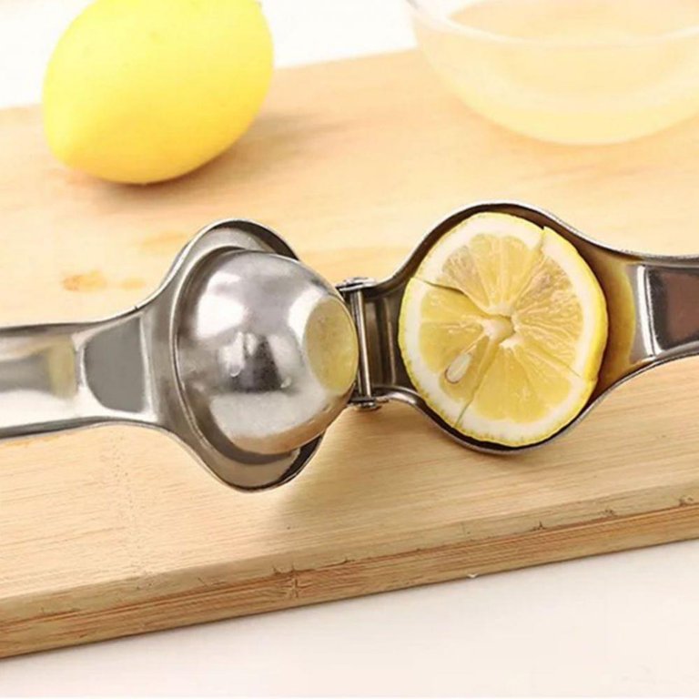 ALIMARO 304 Stainless Steel Lemon Squeezer Citrus Juicer Hand Press Heavy  Duty Manual Squeezer Lime Squeezer Juice Extractor Orange Lime Grapefruit  Presser Fruit Juicer 