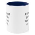 thumbnail image 2 of Family Gifts, Distance cannot diminish the bond we share.Two-Tone 11oz Mug, 2 of 4